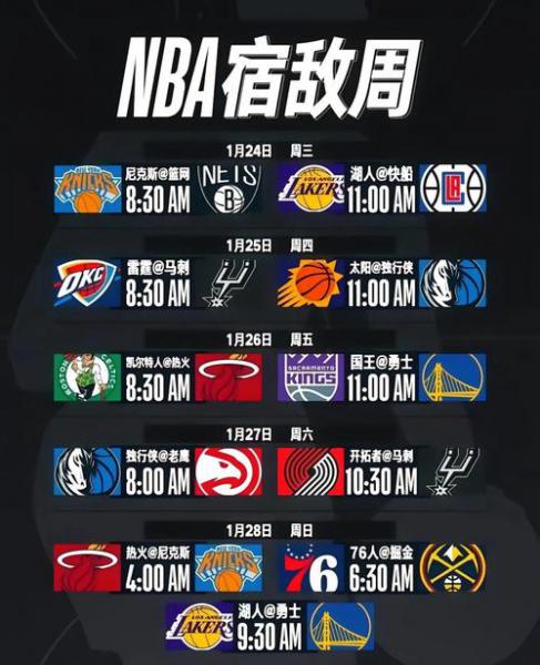 NBA全明星赛程时间表 2月14日正式揭幕