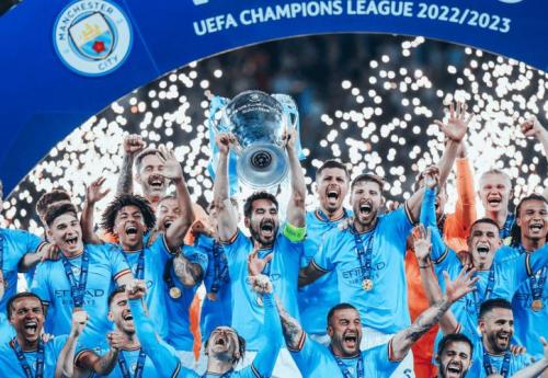 英超曼城3-0富勒姆 曼城落后枪手3分