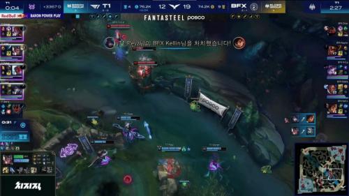 T1 1-1 BFX：Faker塞拉斯状态回暖，T1中期发力扳平比分