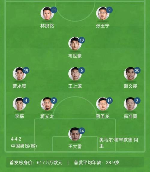 奥运足球队名单,（奥运会足球队阵容）