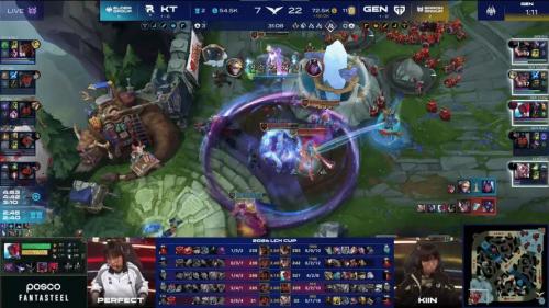 GEN 3-1 BFX：Canyon绝活豹女打爆前期，GEN强势挺进决赛