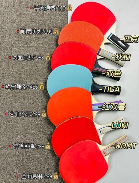 乒乓球拍有必要买贵的吗,（乒乓球拍建议）