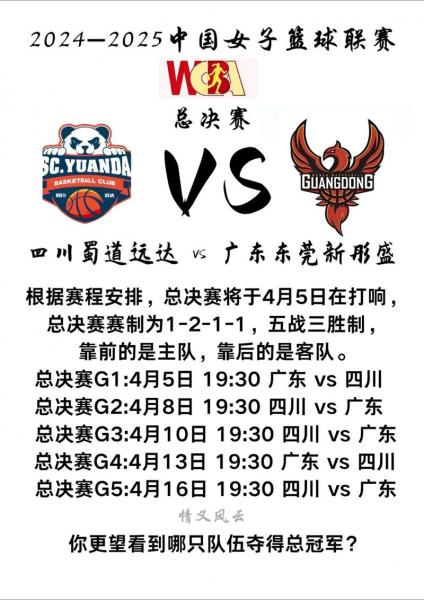 WCBA俱乐部杯决赛赛程出炉 3月2日-9日全面打响