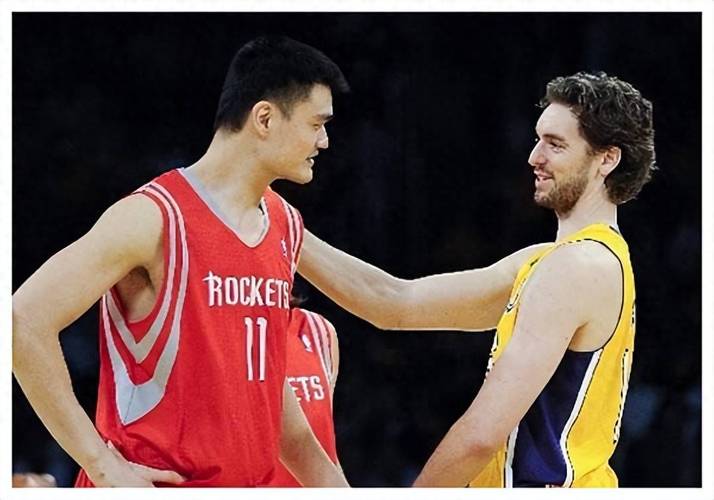 加索尔与姚明哪个厉害,（加索尔和姚明）