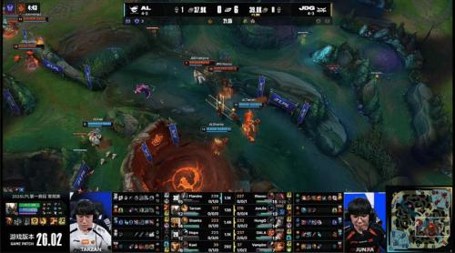 AL 1-0 JDG：前期掌握巨大优势，AL打出完美团战一波取胜