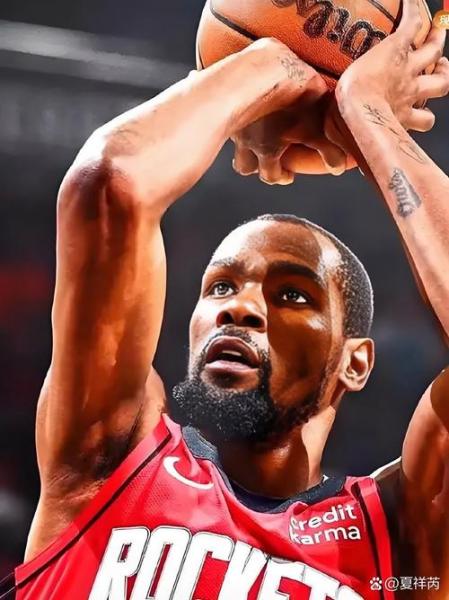 火箭质疑杜兰特未进入MVP讨论 赛季场均26.1分