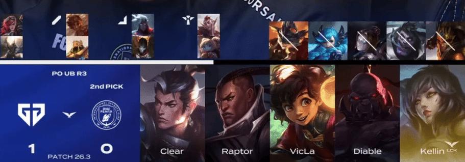 GEN 2-0 BFX：中期连续完美团终结比赛，GEN轻取BFX拿下赛点