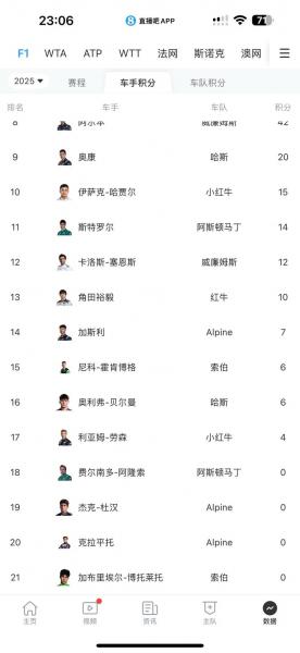 现役f1赛车手有多少个,（现役f1车队）