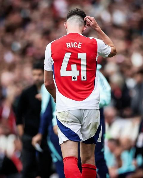 赖斯能否出战布莱顿存疑 球员上轮联赛主动要求被换下