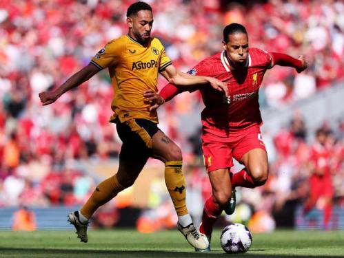 英超狼队2-1利物浦 红军补时遭绝杀