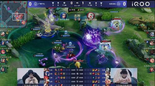 TTG 1-0 TES.A：萝卜狂铁以一敌二关键切C，TTG先下一城