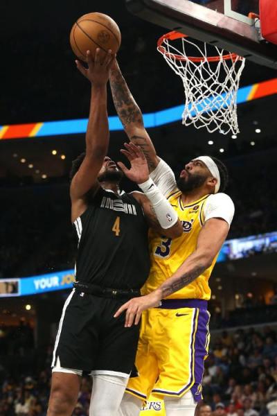 2023年湖人vs灰熊,（2021年湖人对灰熊）