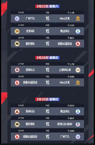 AG/JDG并列S组第二，下周三WB对阵狼队败者将迎两连败