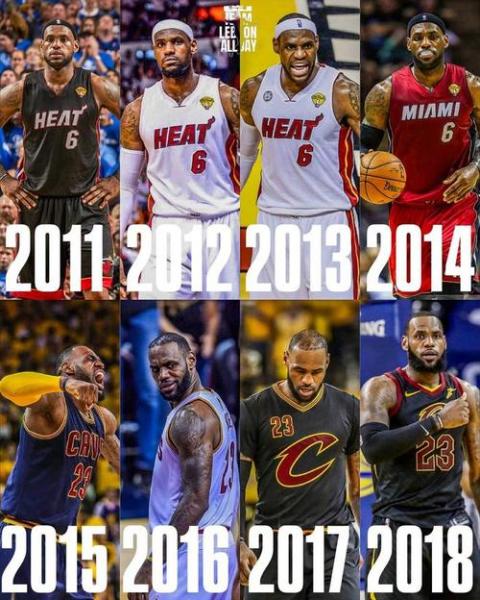 詹姆斯都哪年进过总决赛,（詹姆斯第几年打进总决赛）