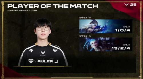 LCK：关于Ruler涉嫌逃税，内部正在进行事实关系确认及研讨