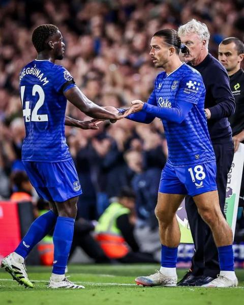 埃弗顿希望留住格拉利什 球员本赛季表现得到太妃糖认可