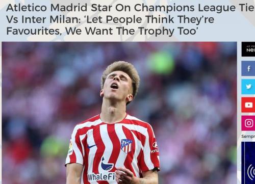 马竞球迷再次高喊侮辱穆斯林口号 当局正在进行调查