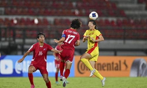 U20女足亚洲杯1/4决赛对阵出炉 中国女足三战全胜