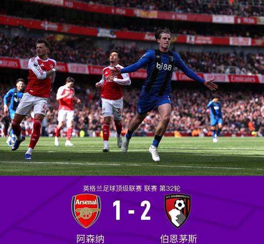 外媒：阿森纳球员在压力下先泄气了 阿森纳不敌伯恩茅斯