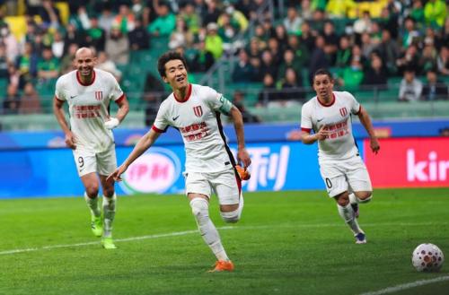 中超第5轮最佳球员：韦世豪 帮助蓉城逆转