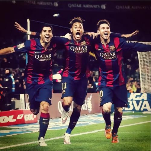 巴萨2015年夺欧冠决赛首发7人已退役 MSN还在踢球