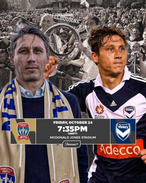 澳超墨尔本胜利VS纽卡斯尔喷气机预测 客队位居榜首面临争冠压力