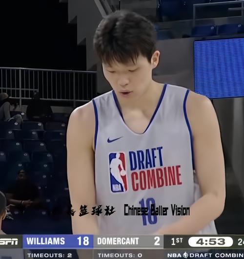 杨瀚森亮相季后赛 出战52秒无数据入账